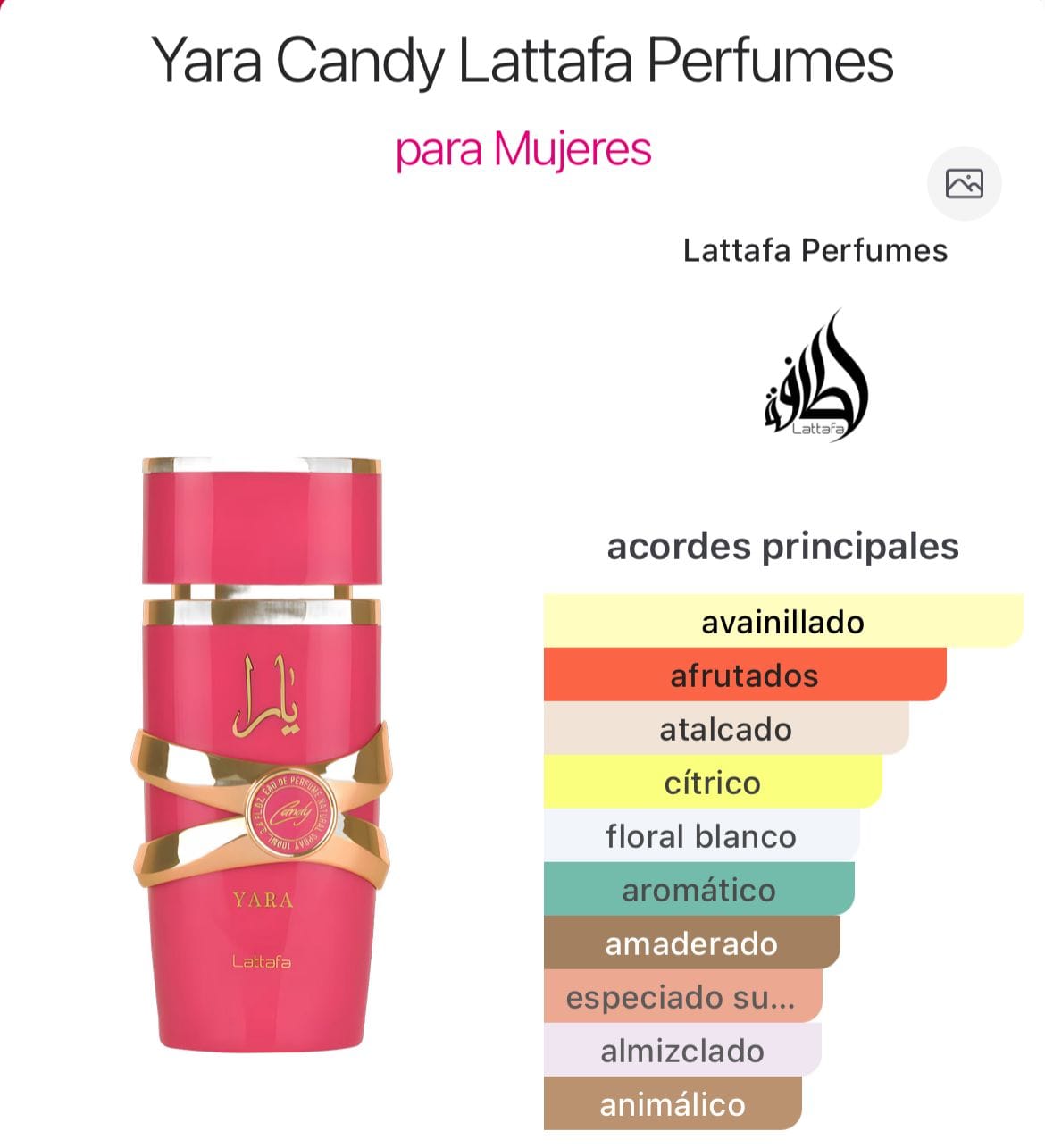 Yara Candy EDP 100ml