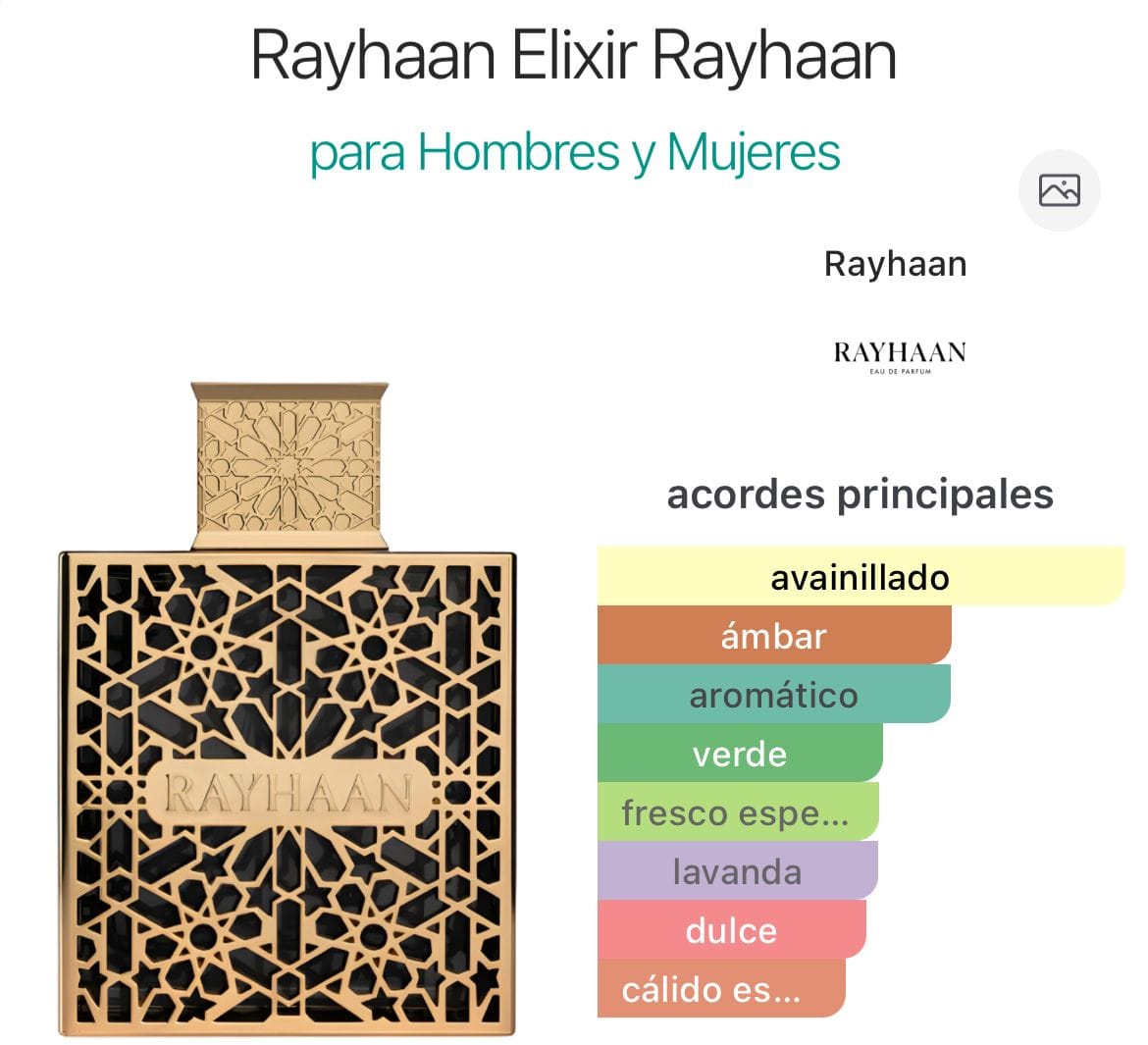 Elixir EDP 100ml