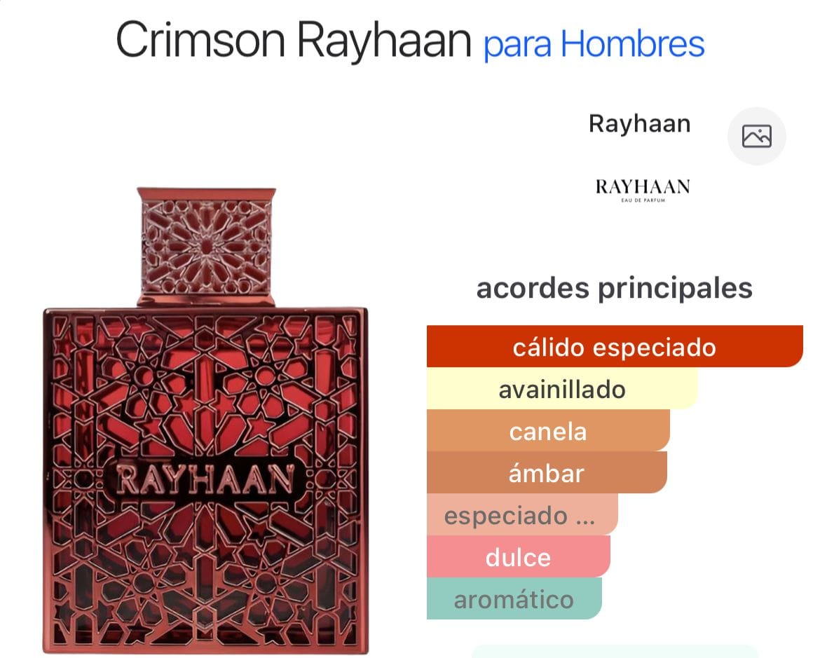 Crimson EDP 100ml