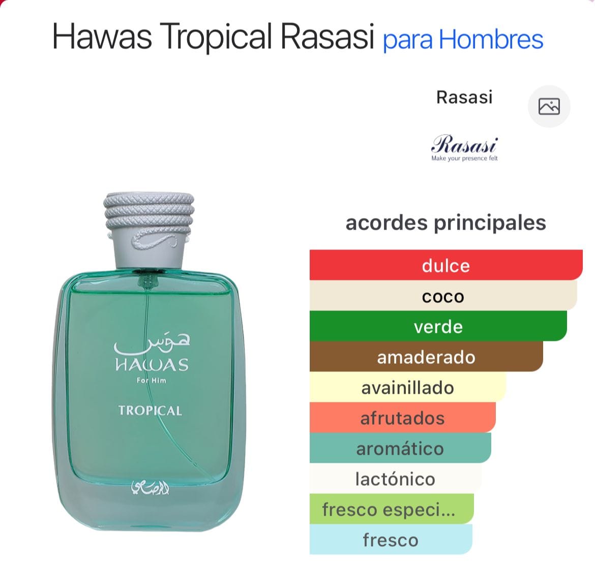 Hawas Tropical EDP 100ml