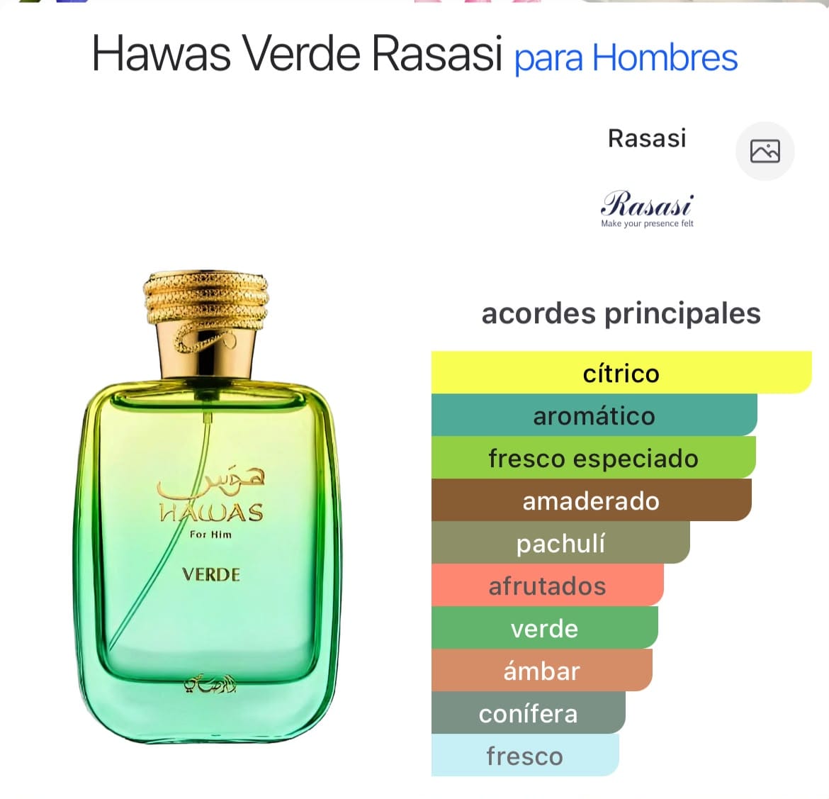 Hawas Verde EDP 100ml