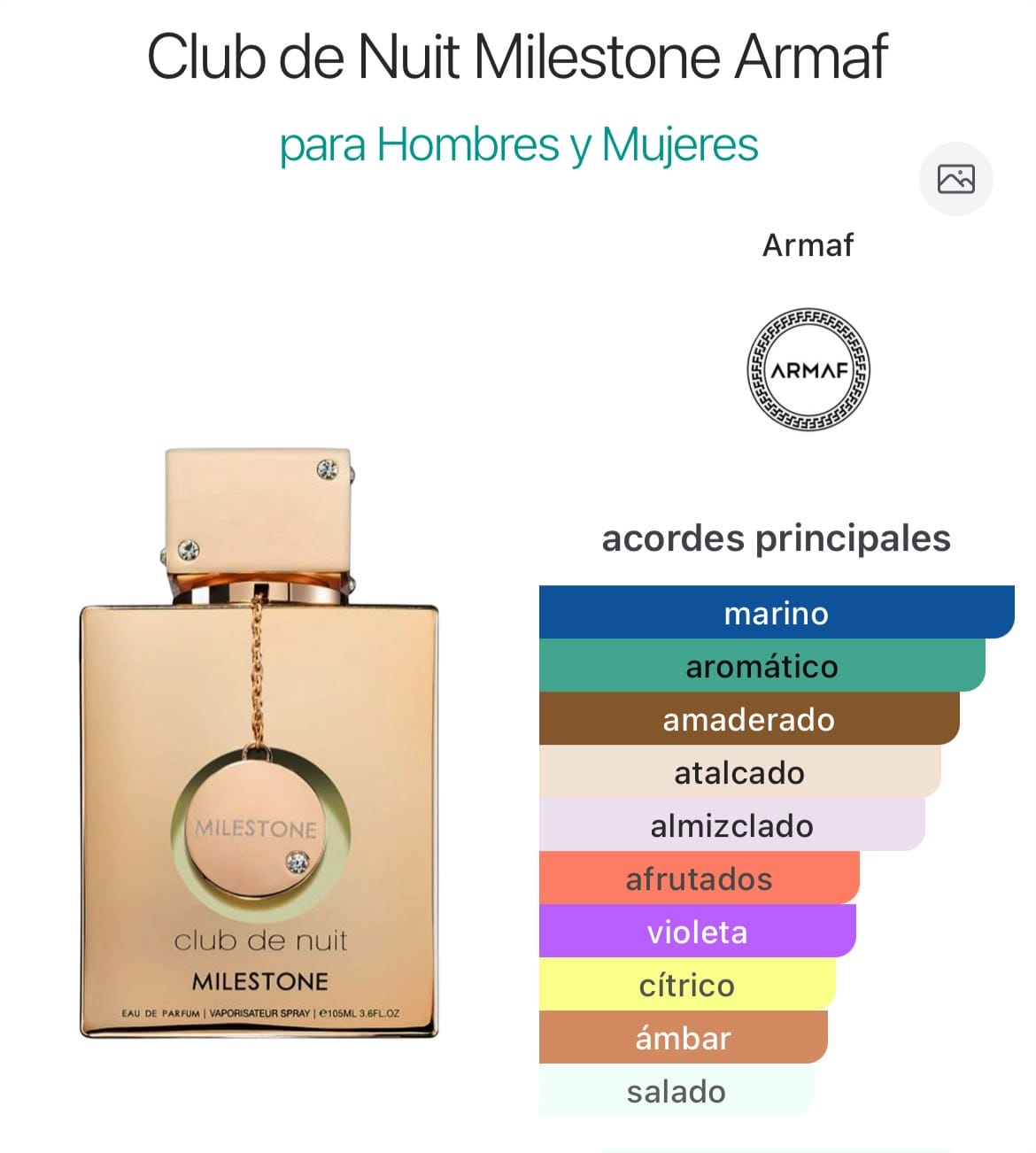 Club De Nuit Milestone EDP 100ml