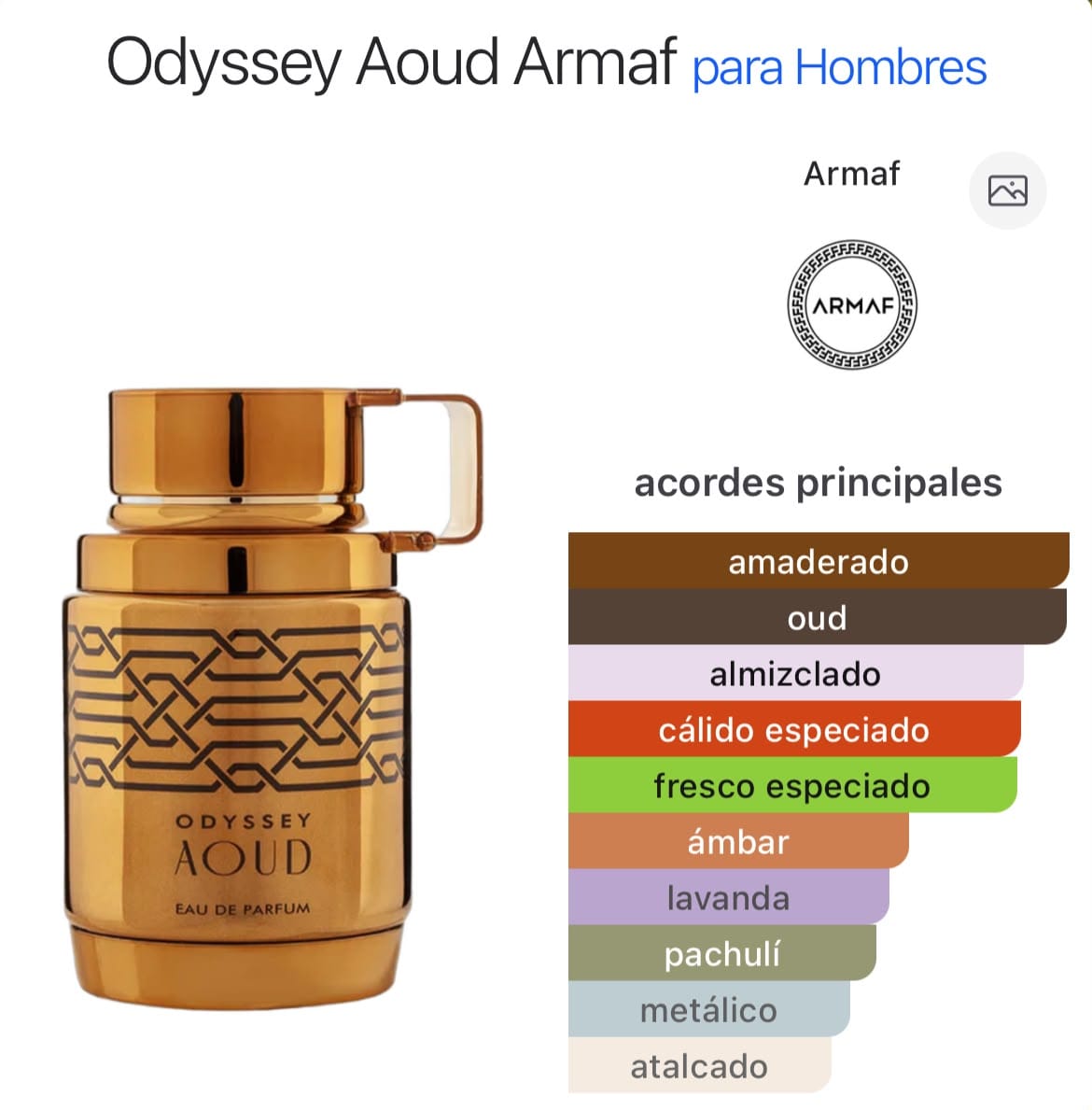 Odyssey Aoud EDP 100ml