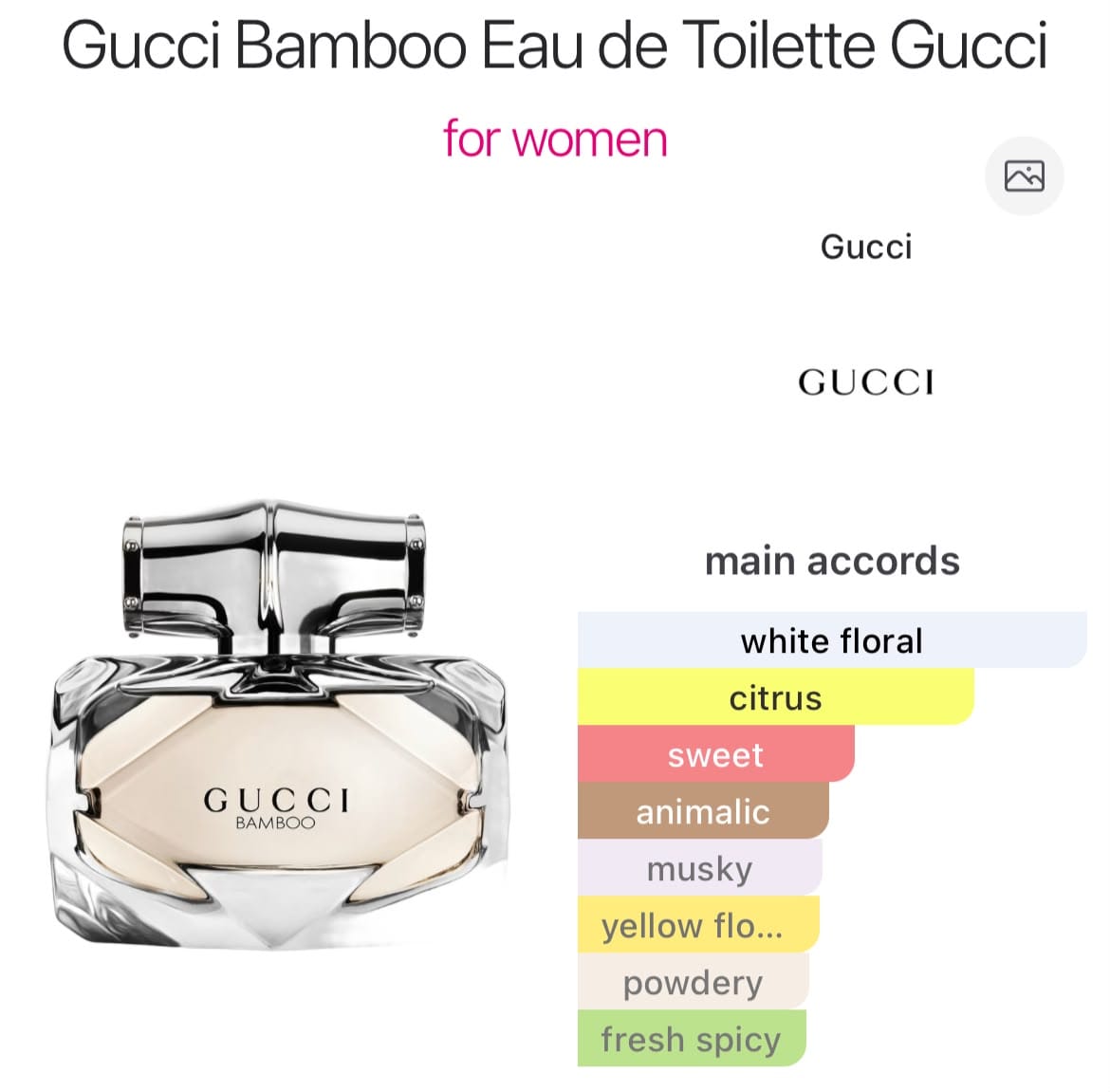 Bamboo EDT 75ml