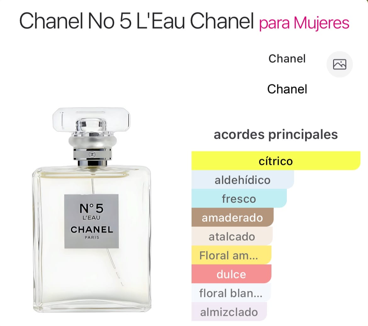N°5 L'Eau EDT 100ml