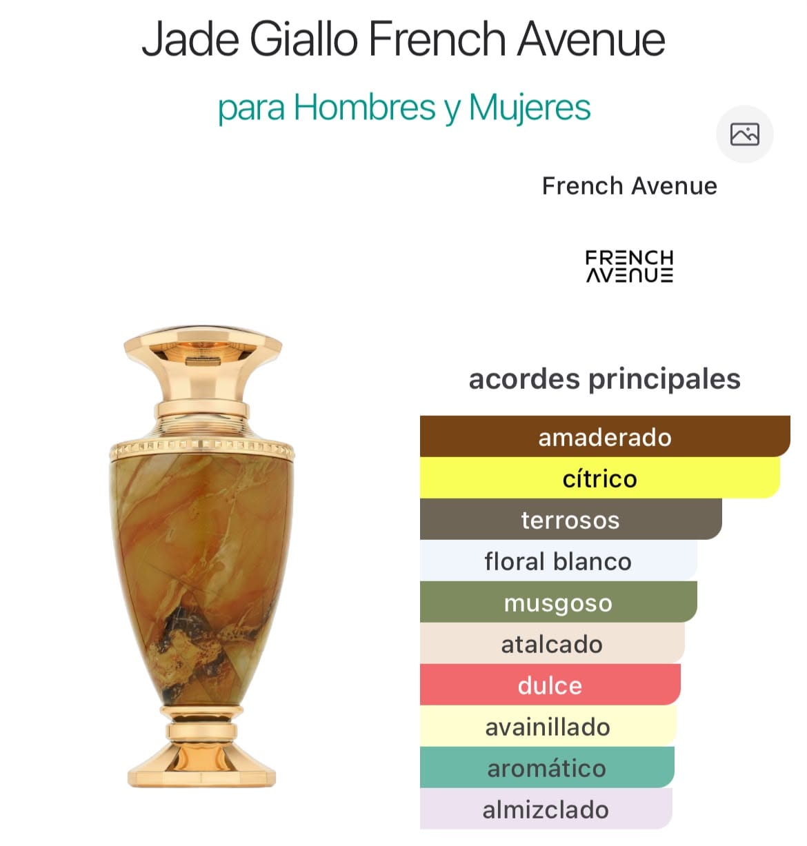 Jade Giallo Extrait 100ml