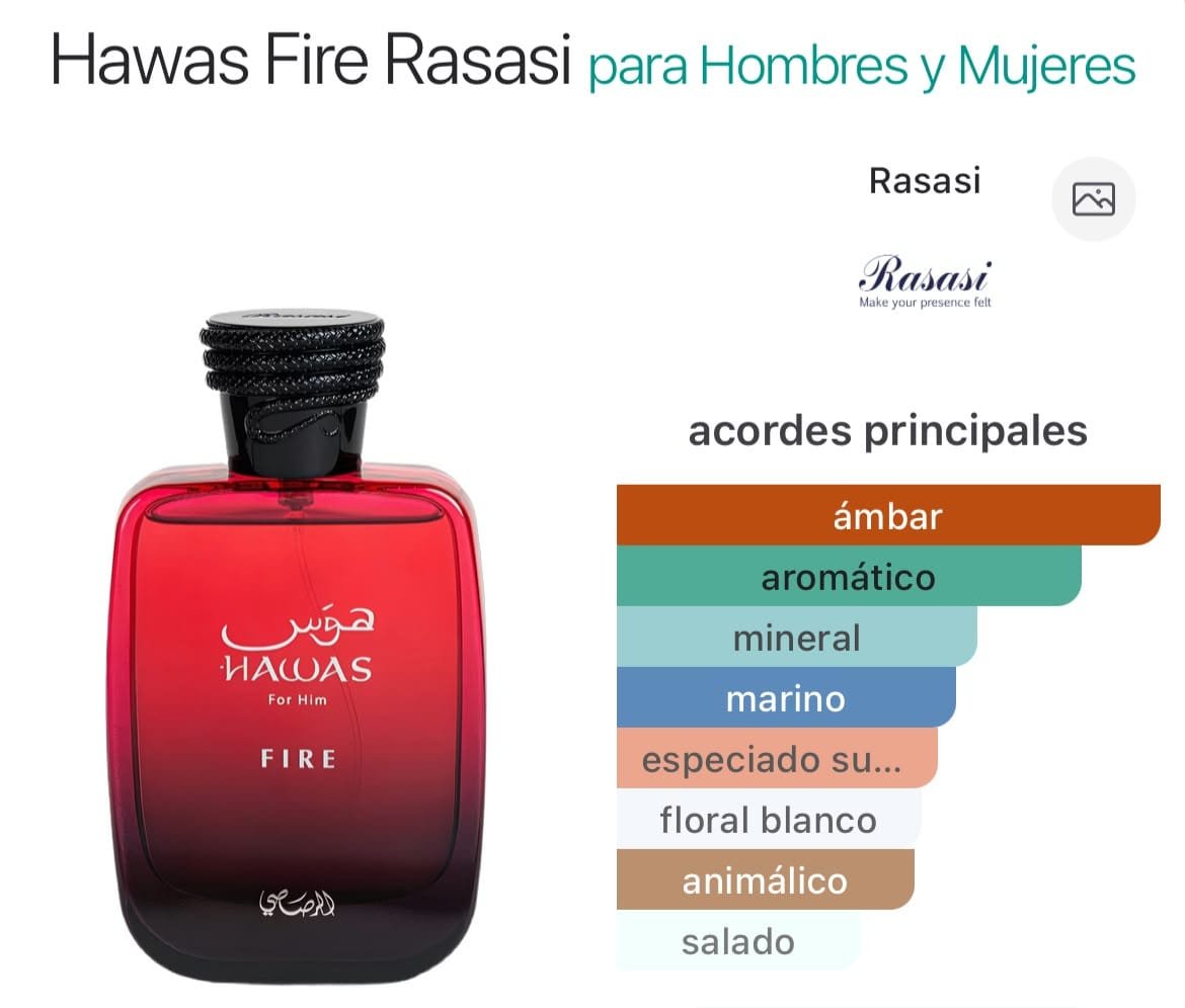 Hawas Fire EDP 100ml