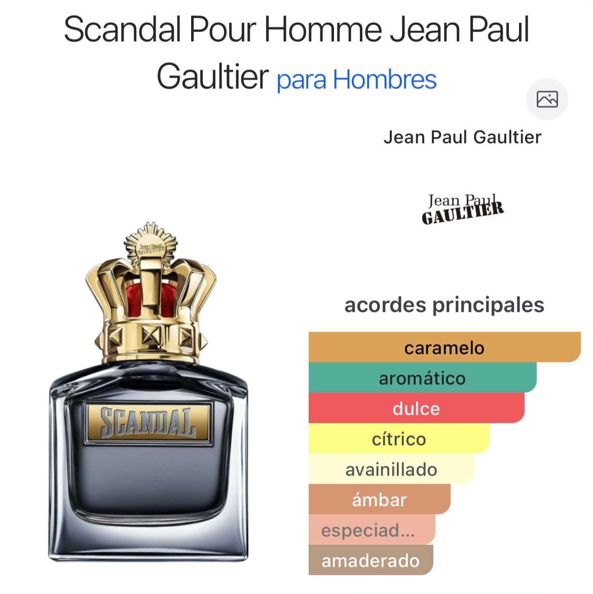 Scandal Pour Homme EDT 100ml