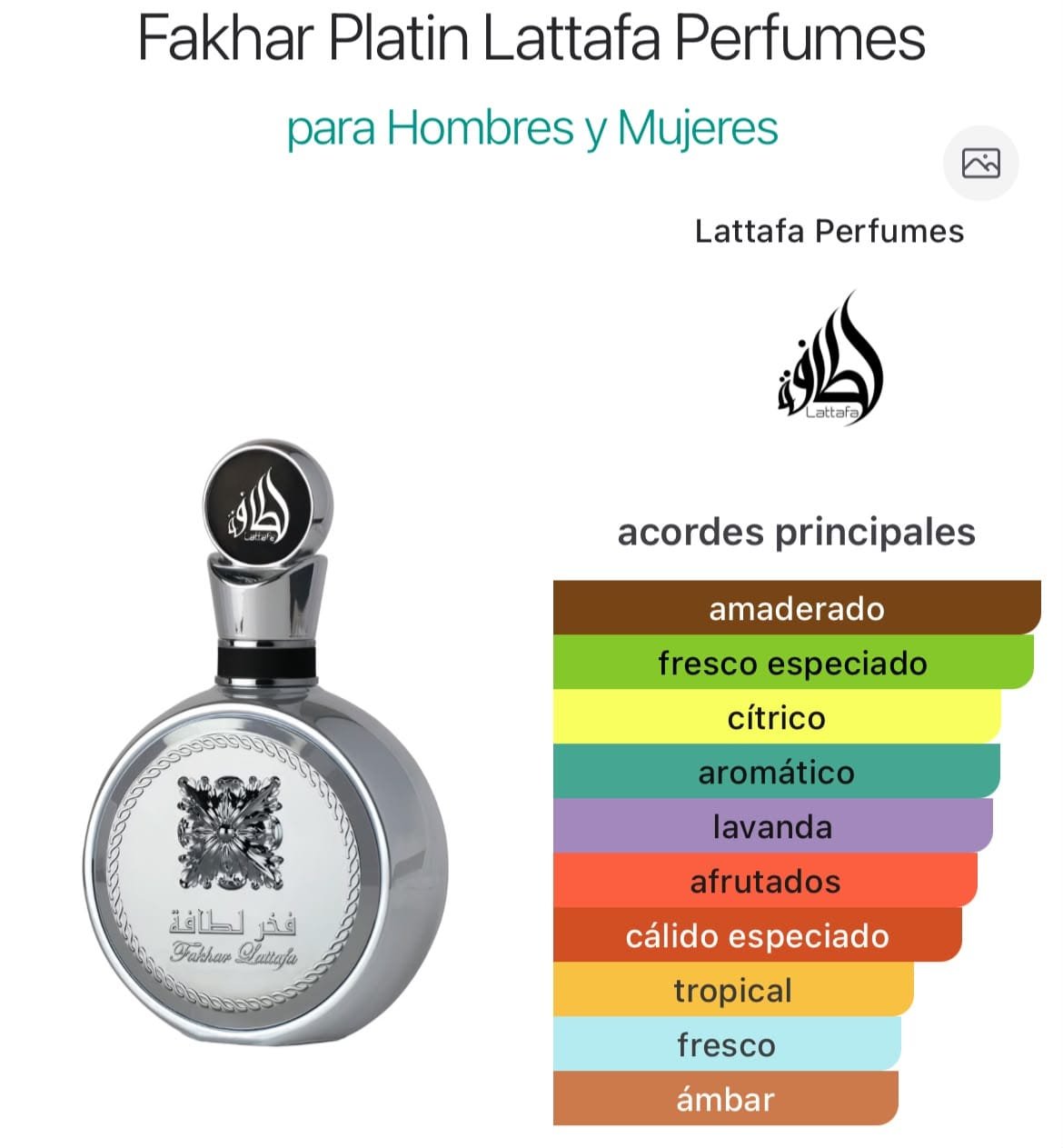 Fakhar Platin EDP 100ml