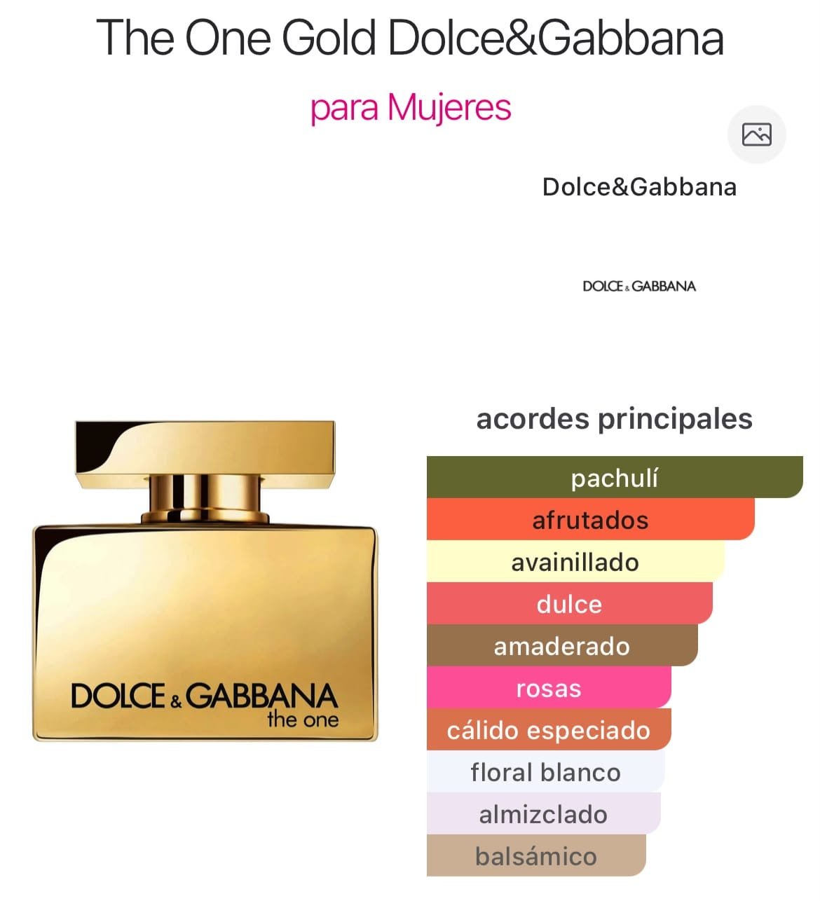 The One Gold EDP 75ml