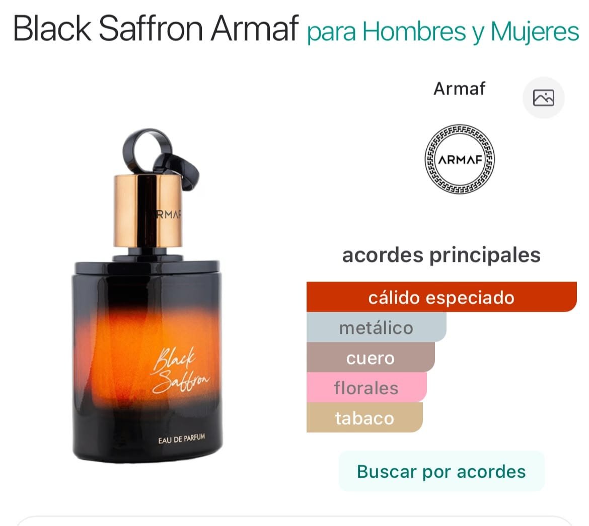 Black Saffron EDP 100ml