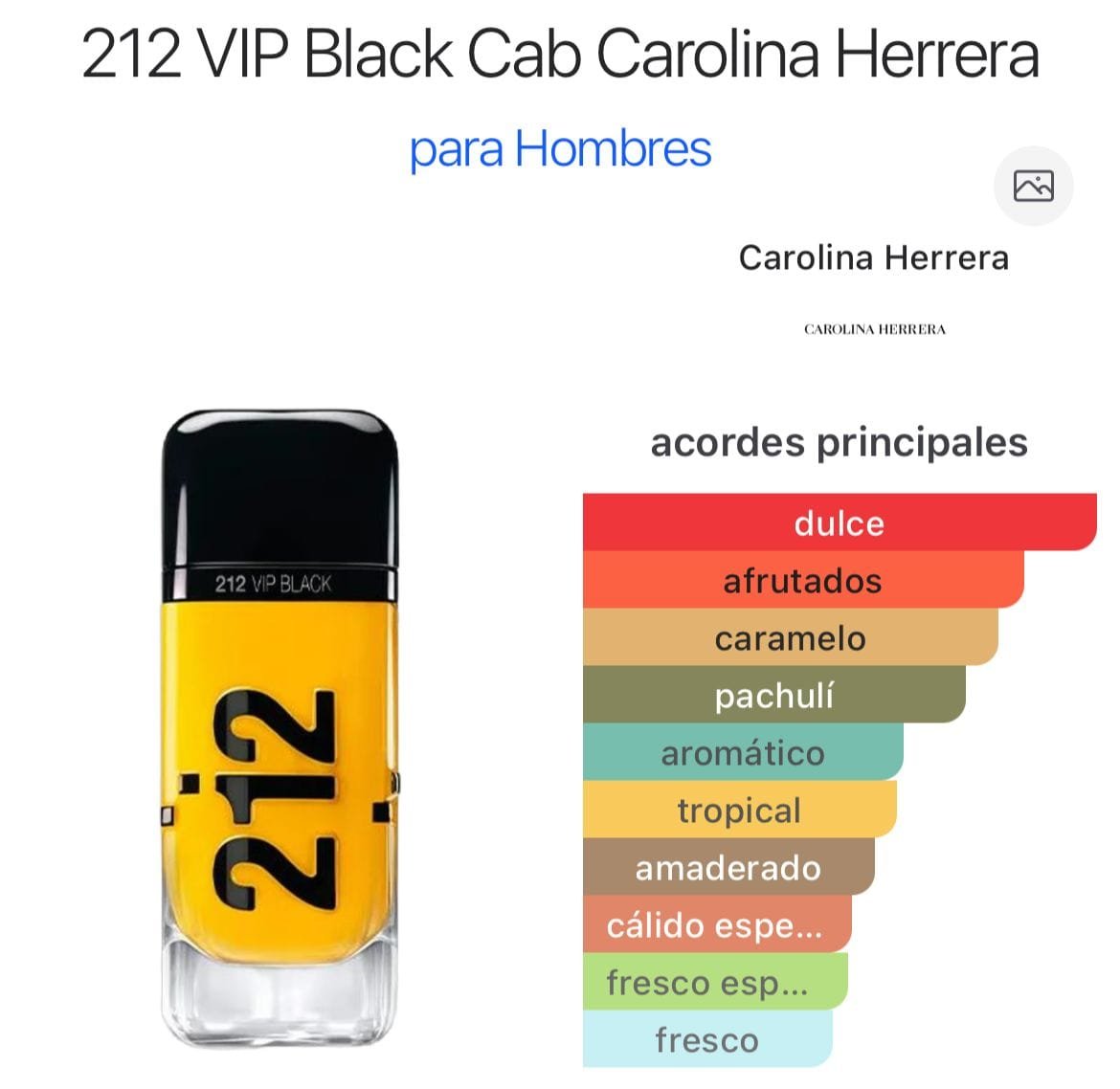 212 Vip Black Cab EDP 100ml