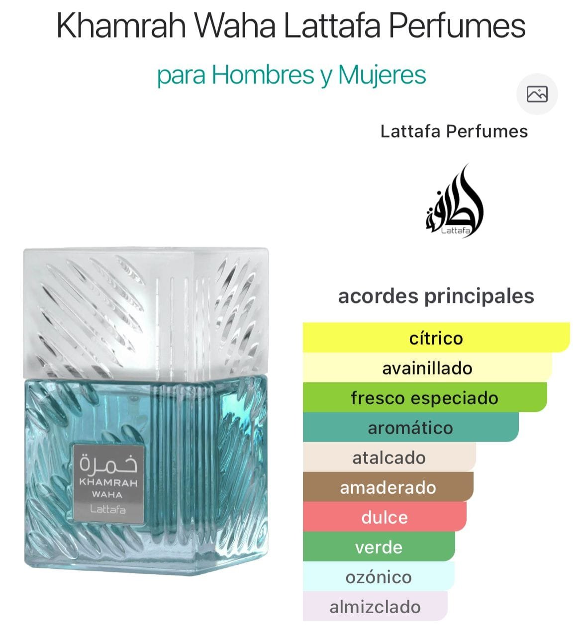 Khamrah Waha EDP 100ml
