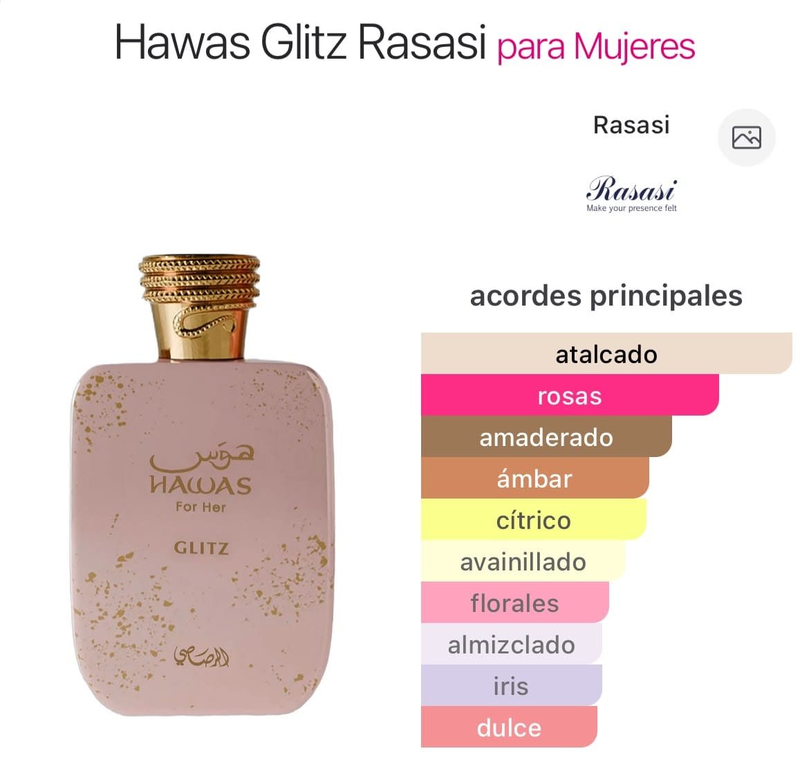 Hawas Glitz EDP 100ml