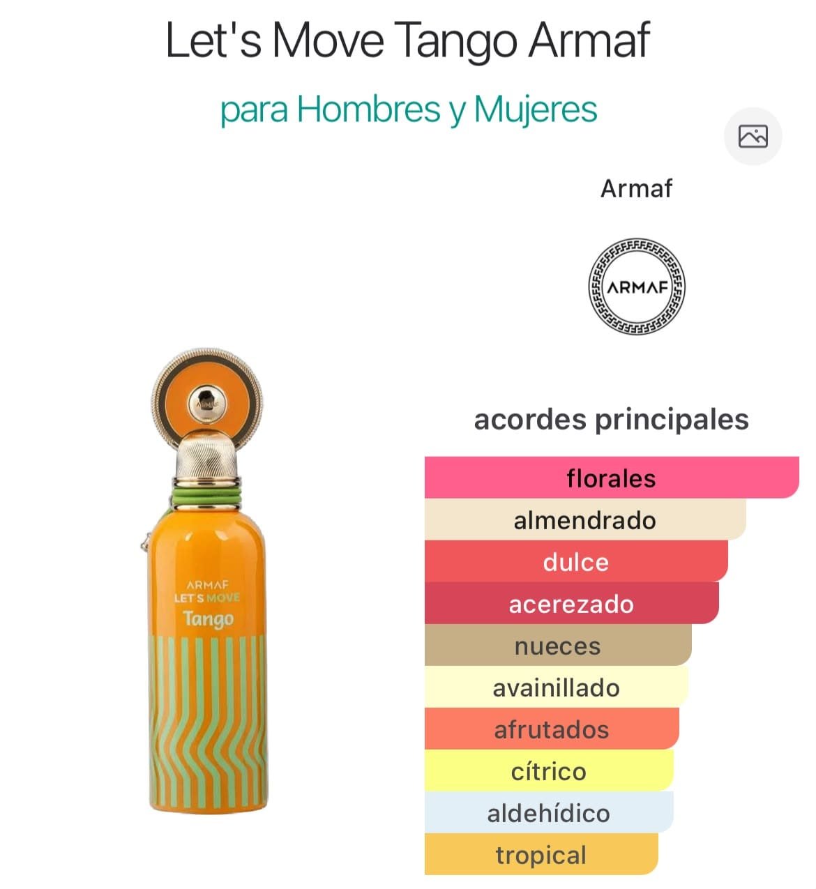 Let's Move Tango EDP 100ml
