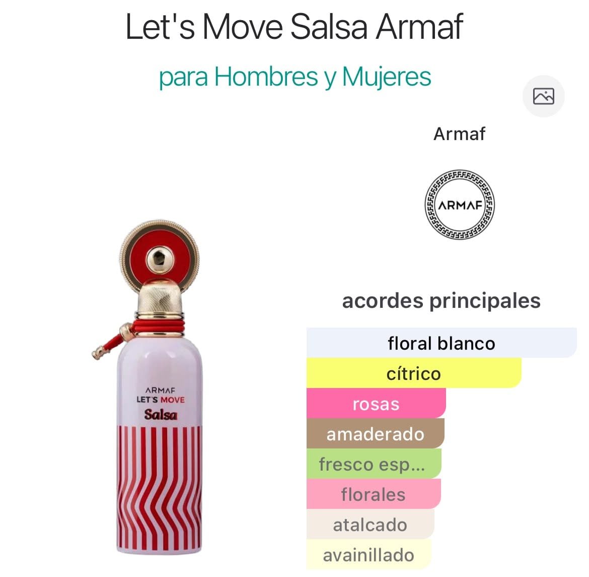 Let's Move Salsa EDP 100ml