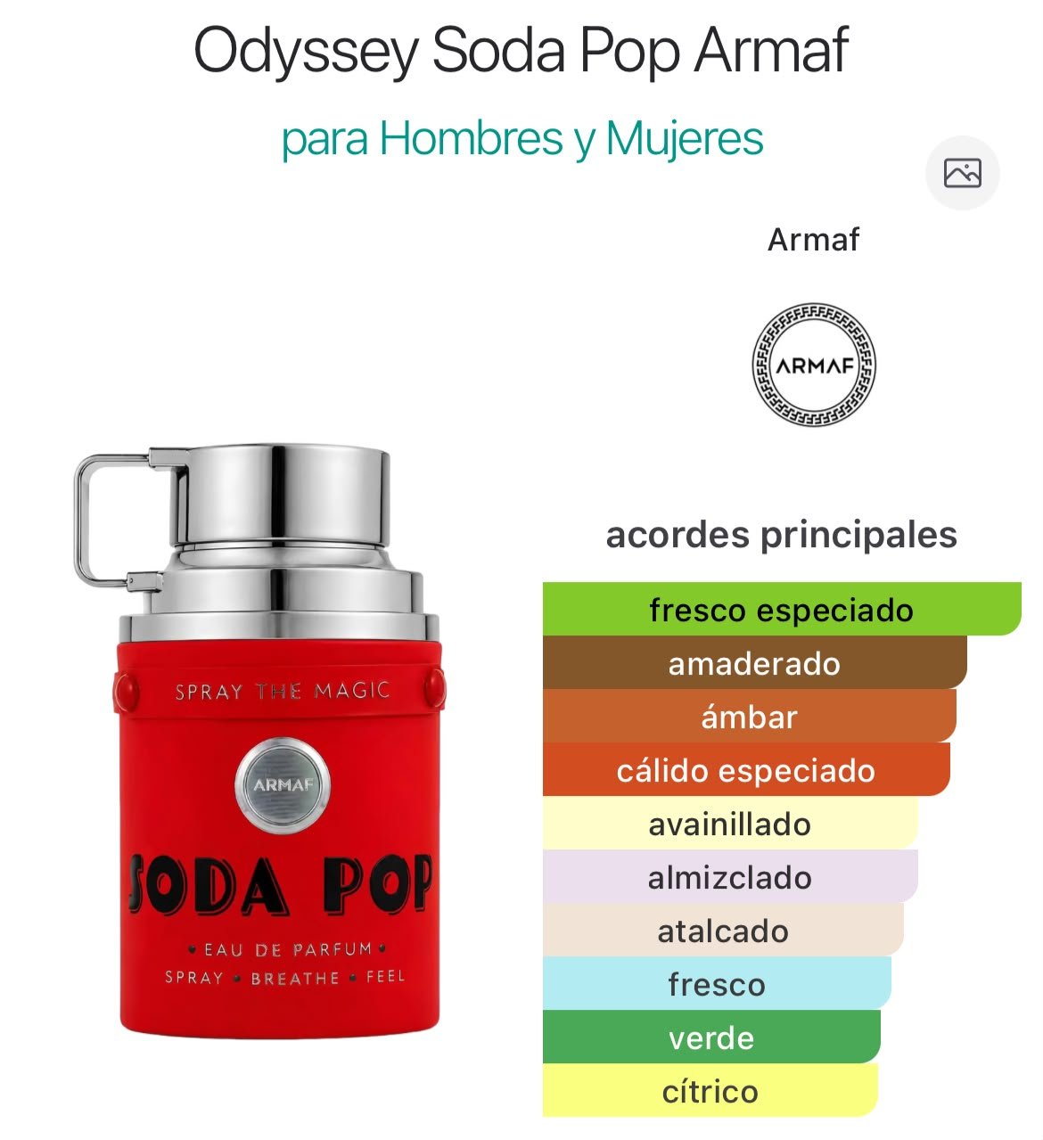 Odyssey Soda Pop EDP 100ml