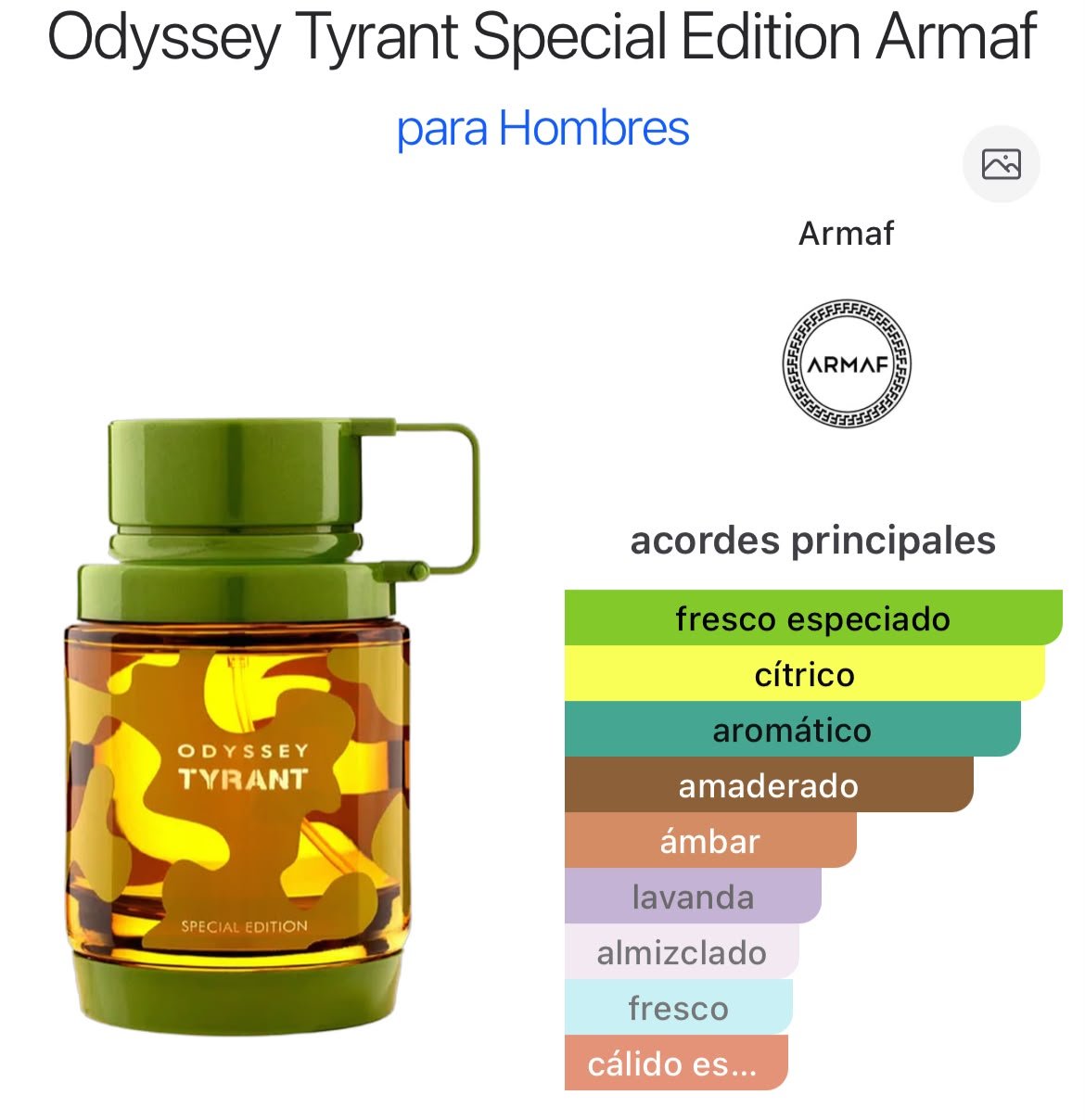 Odyssey Tyrant EDP 100ml