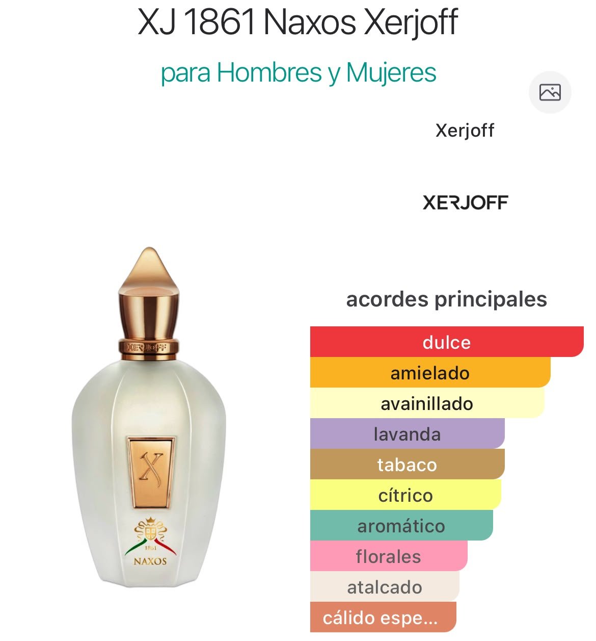 XJ 1861 Naxos EDP 100ml