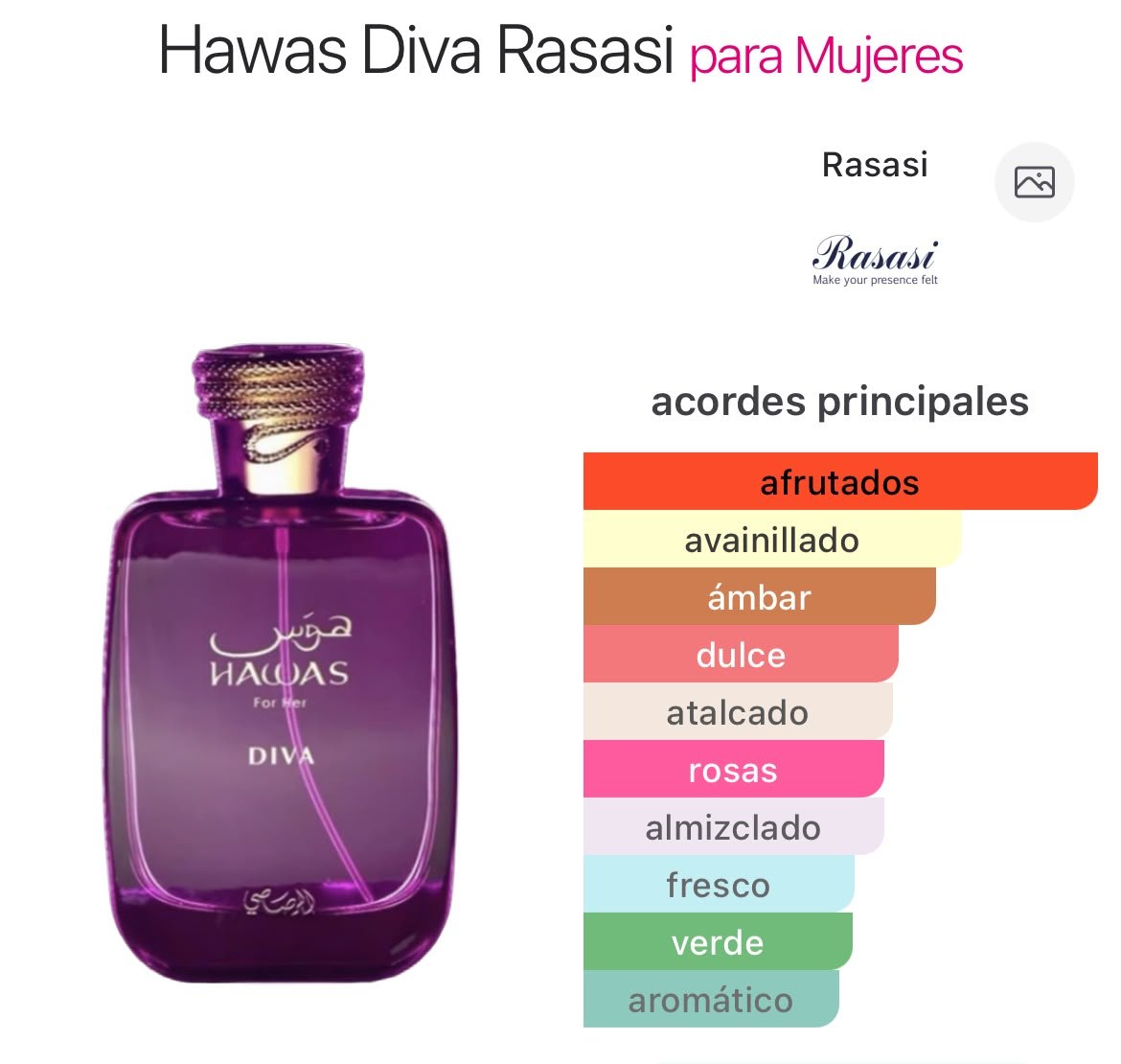 Hawas Diva EDP 100ml