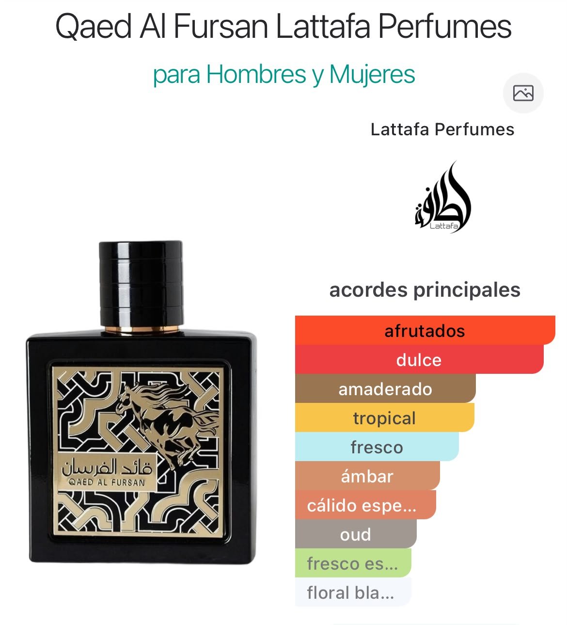 Qaed Al Fursan EDP 90ml